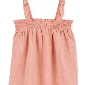 Toddler Girls Boho Chic Gauze Tank Top